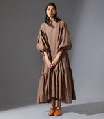 Beige kaavya dress