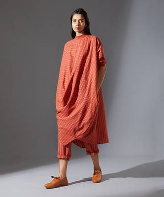 Rust cowl tunic 3