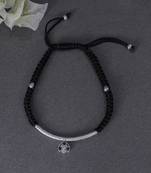 Black thread anklets