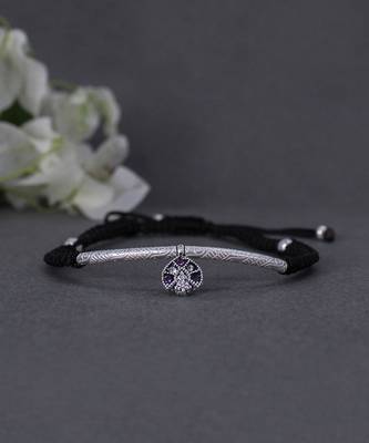 Black thread anklets 3