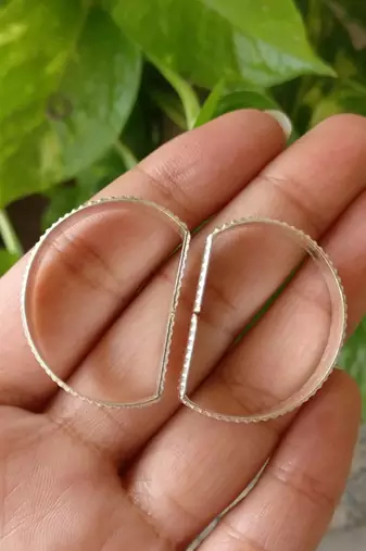 Silver adjustable toe rings