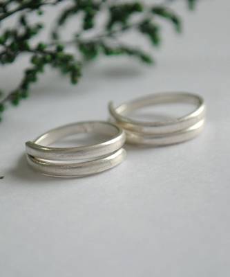 Silver toe rings 2