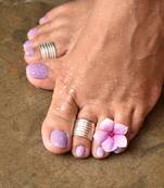 Sterling silver toe rings