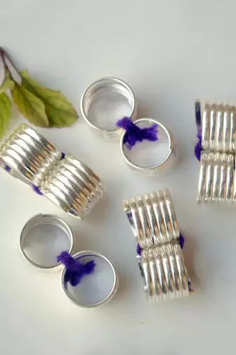 Sterling silver toe rings