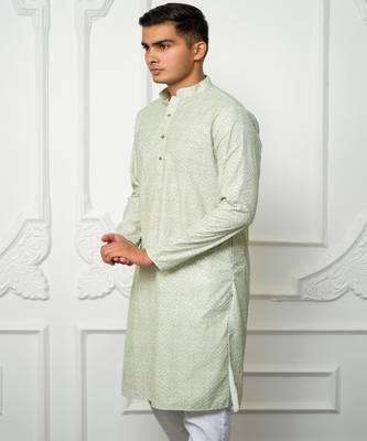 Aarush Green Kurta 3