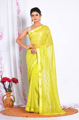 HEAVY EMBODIERY SAREE 1