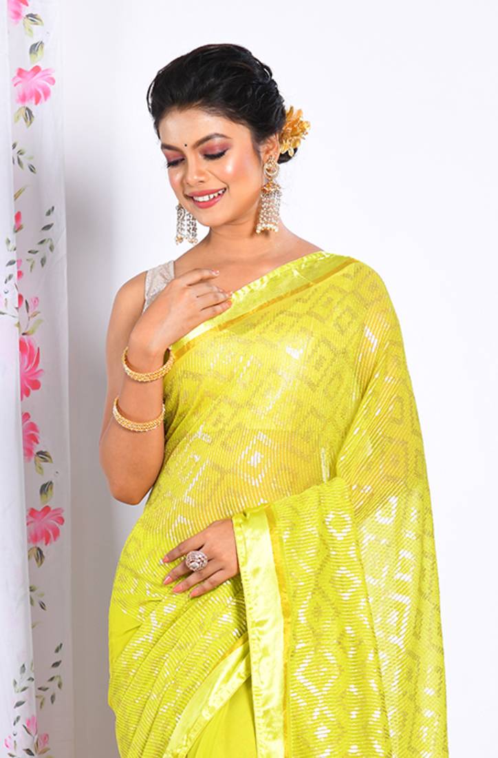 HEAVY EMBODIERY SAREE