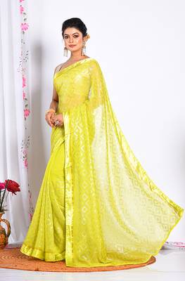 HEAVY EMBODIERY SAREE 3