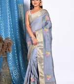 HEAVY EMBODIERY SAREE