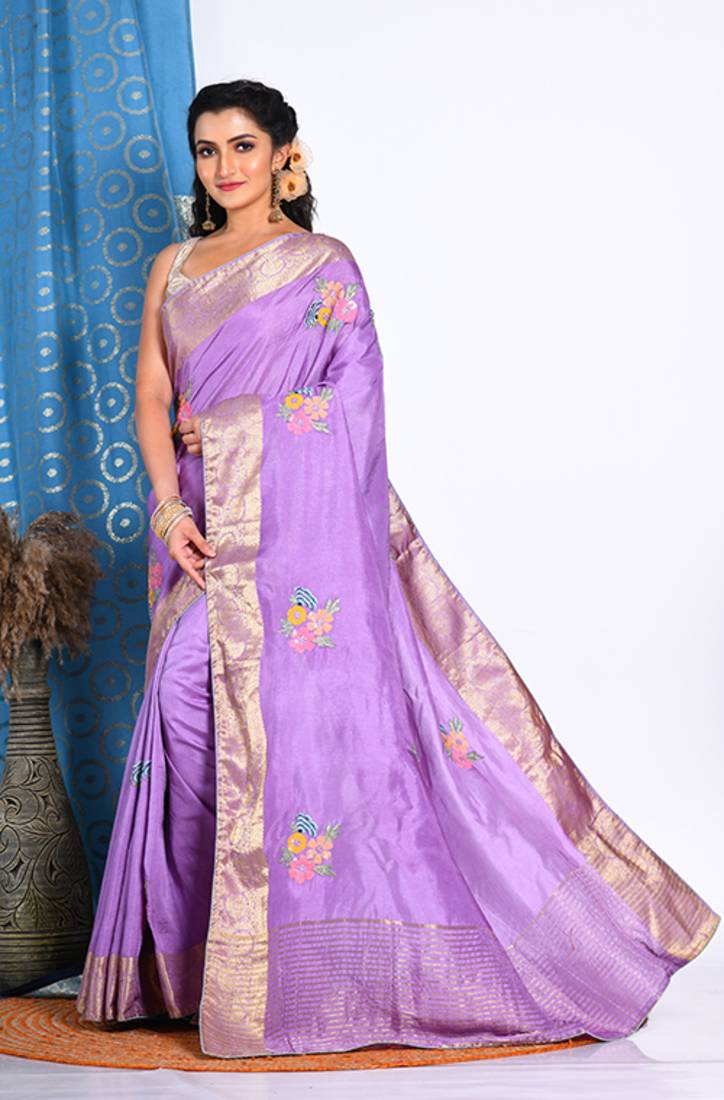 HEAVY EMBODIERY SAREE