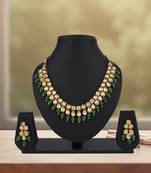 Multicolor kundan and alloy necklaces