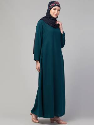 Nazneen flare daily wear basic Casual Abaya 3