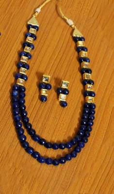 Blue Onyx Necklace-Sets 1