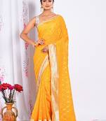 HEAVY EMBODIERY SAREE