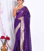 HEAVY EMBODIERY SAREE