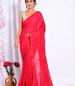 HEAVY EMBODIERY SAREE