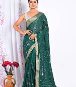 HEAVY EMBODIERY SAREE