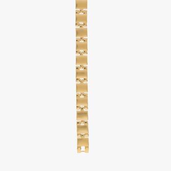 Men gold plated link bracelet 4