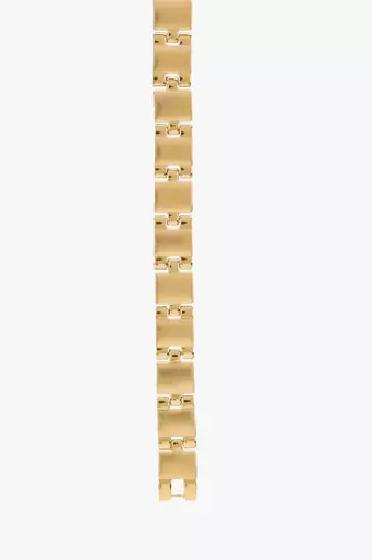 Men gold plated link bracelet
