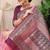 PEACH BEAUTIFUL BANRASI SILK SAREE