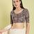 Salwar Studio Floral Print Cotton Readymade Blouse - Pack of 1 | Women's Fashion