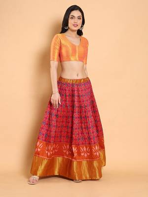 Salwar Studio Solid Raw Silk Readymade Blouse - Pack of 1 | Women's Fashion 5