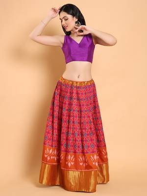 Salwar Studio Solid Dupion Silk Readymade Blouse - Pack of 1 | Women's Fashion 5