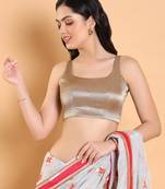 Salwar Studio Self Design Tissue Readymade Blouse - Pack of 1 | Women's Fashion