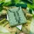 Green Premium Cotton Hand Work  Dress Material
