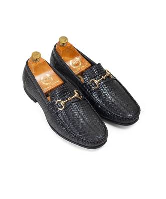 Textured buckle slipons 1