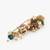 24ct gold-plated marathi stone studded nose pin