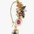 24ct gold-plated marathi stone studded nose pin