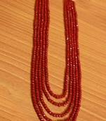 Maroon Crystal Necklaces