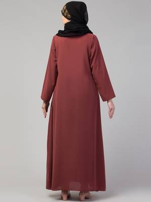 Nazneen flare daily wear basic Casual Abaya 2