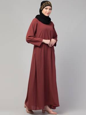 Nazneen flare daily wear basic Casual Abaya 3