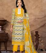 Yellow Colour Fancy Festive Salwaar Kameez For Girlish Trendy Looks