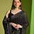 Classy Sequins Work Fancy Bollywood style Black Colour Saree