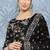 Black Printed Pure Cotton Kurta Set