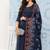 Blue Printed Pure Cotton Kurta Set