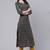 Black Printed Pure Cotton Kurta