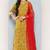 Yellow Printed Pure Cotton Dress