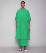 Green acra tunic dress