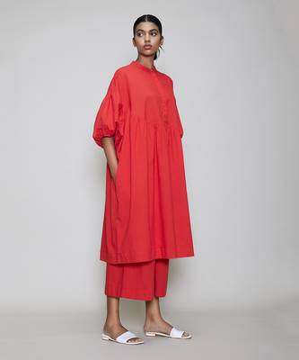 Red acra tunic dress 2