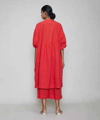 Red acra tunic dress 3