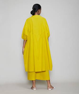 Yellow acra tunic dress 3