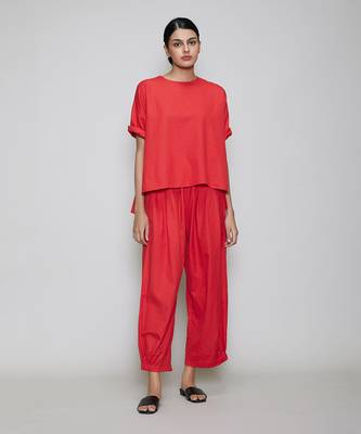 Red ekin & hera co ord set 1