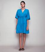 Blue new citra aakaar dress
