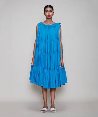 Blue new vena aakaar dress 1