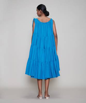 Blue new vena aakaar dress 4