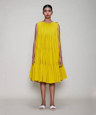 Yellow new vena aakaar dress 1